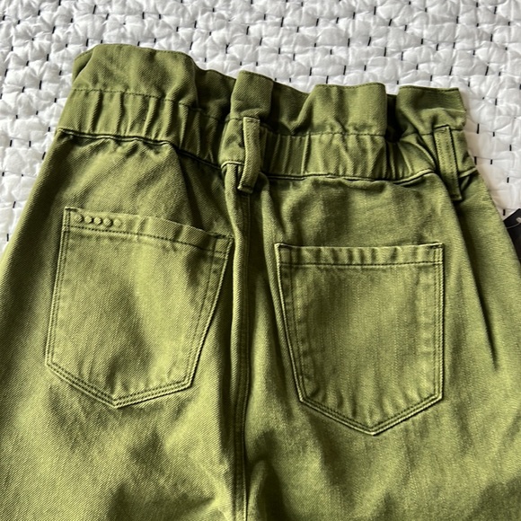 NWT Blank NYC High Rise Paperbag Waist Trouser - Picture 7 of 7